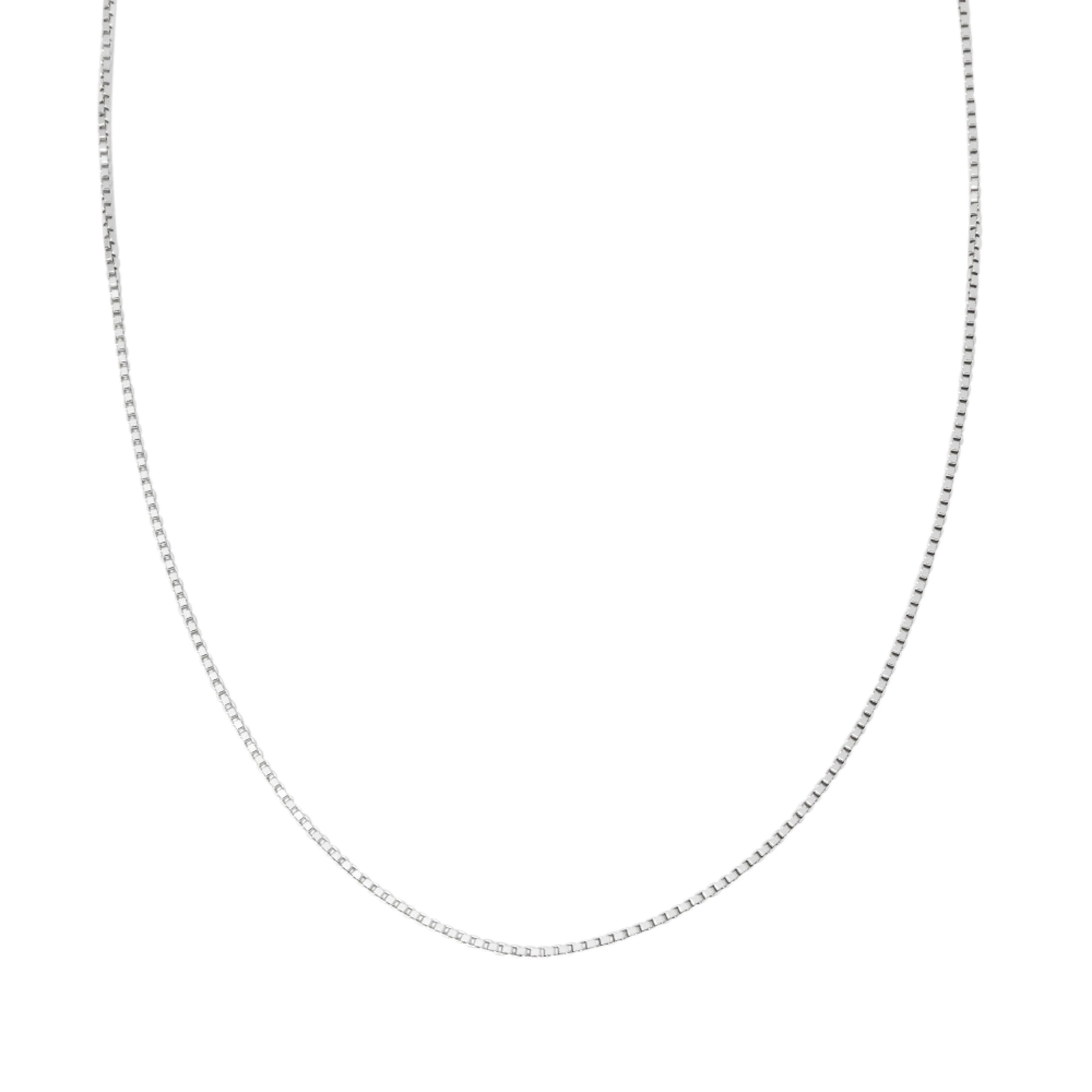CHAINE EN ARGENT MAILLE VENITIENNE 1 MM - Image 3