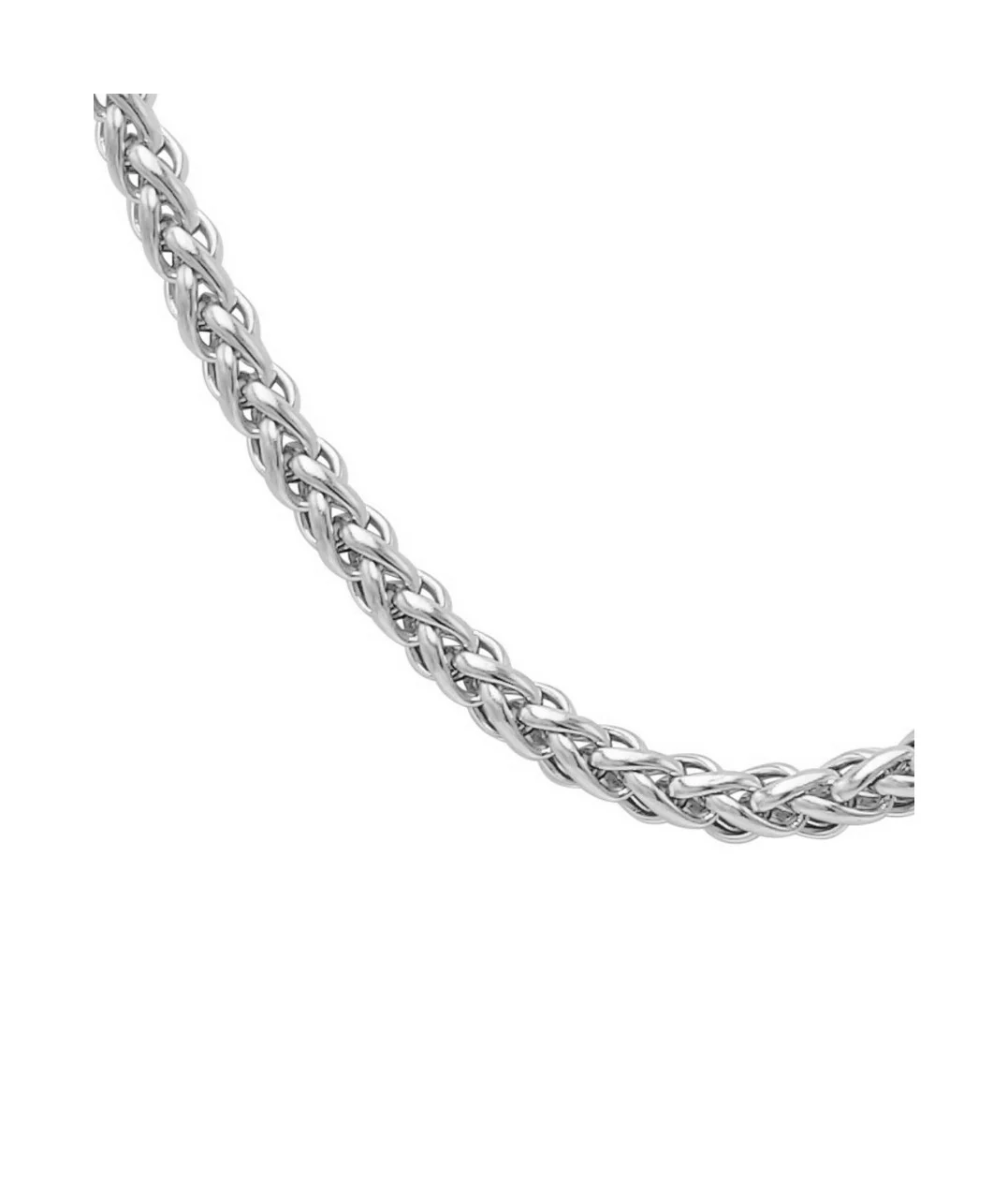 COLLIER EN ACIER MAILLE PALMIER - Image 3