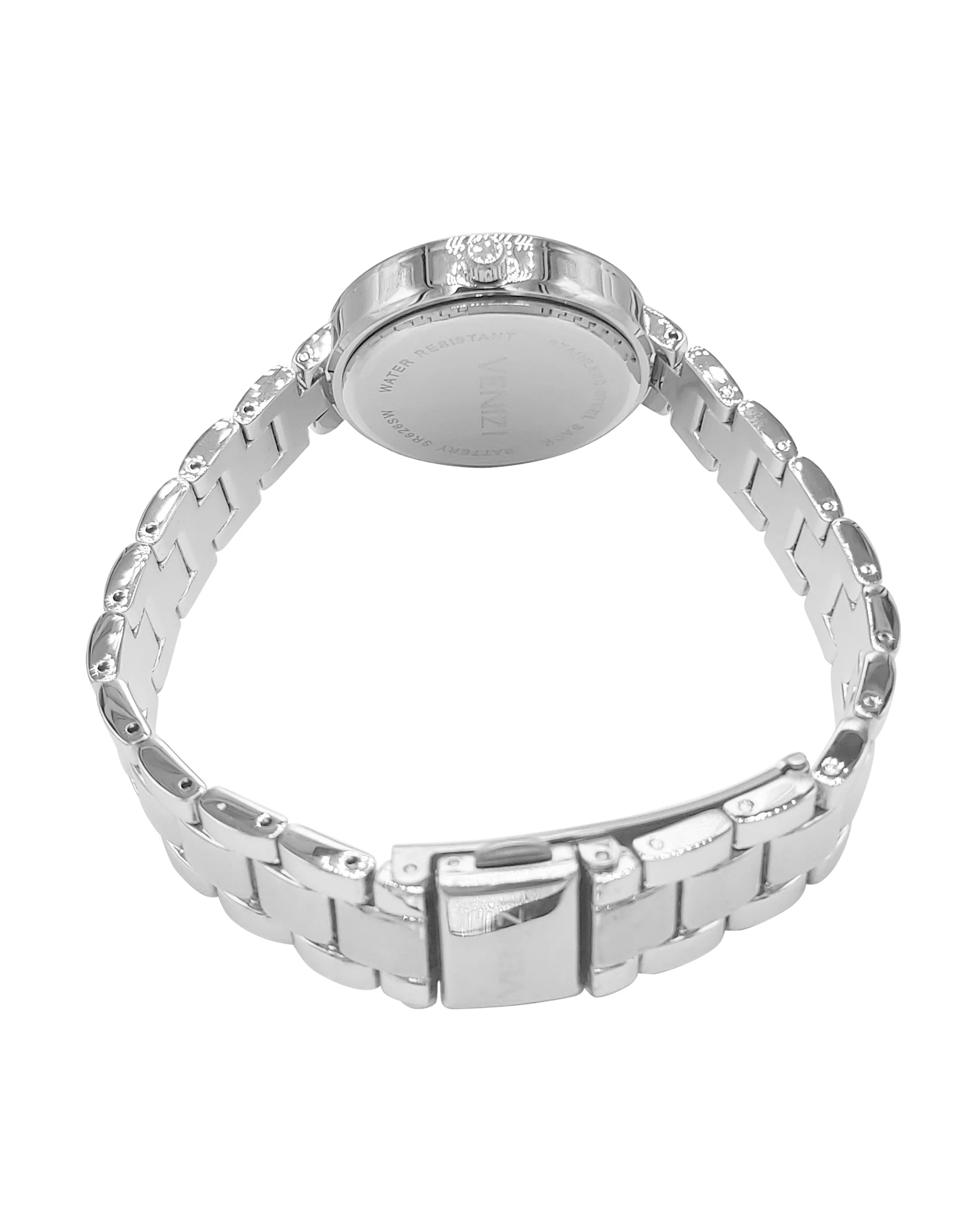Montre Venizi argentée avec strass - Image 3